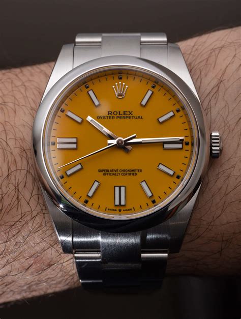 rolex corail|Rolex oyster yellow dial.